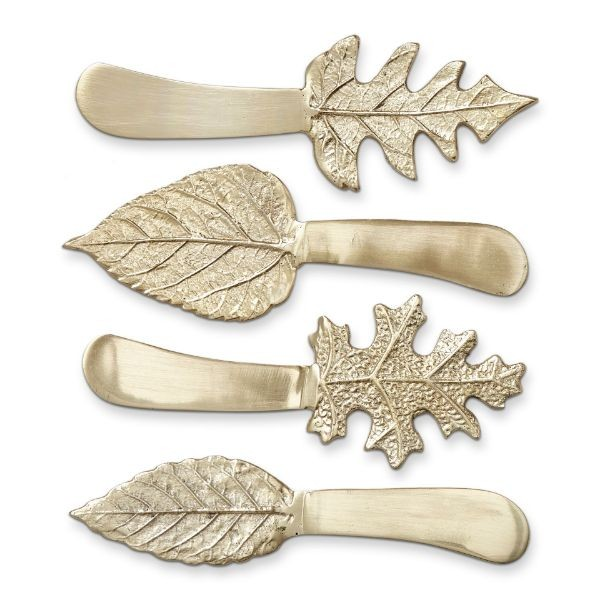 Leaf cheese spreader asst. Set of 1