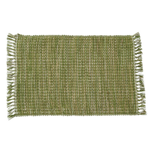 Basketweave Placemat- Evergreen