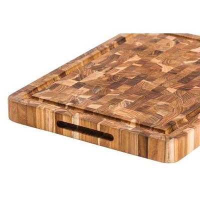 Butcher Block Carving & Cutting Board with Juice Canal Extra Thick