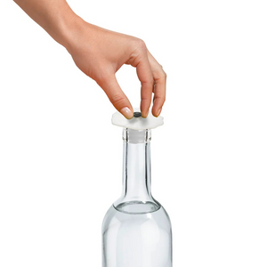 Poppy Bottle Stopper White Lilia