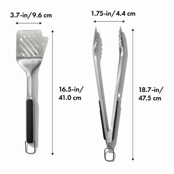 OXO Good Grips Grilling Turner and Tongs Set