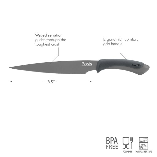 Comfort Grip Slicing Knife - 8.5"