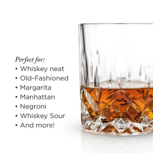 Crystal Tumblers By Viski (Set of 2)