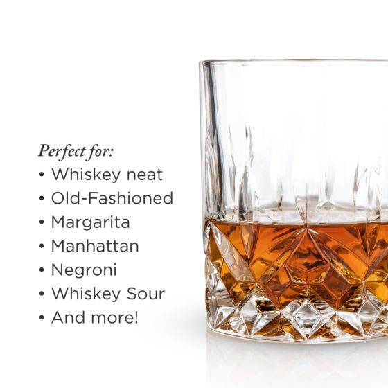 Crystal Tumblers By Viski (Set of 2)