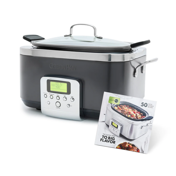 Greenpan Elite 6 Qt. Slow Cooker Black