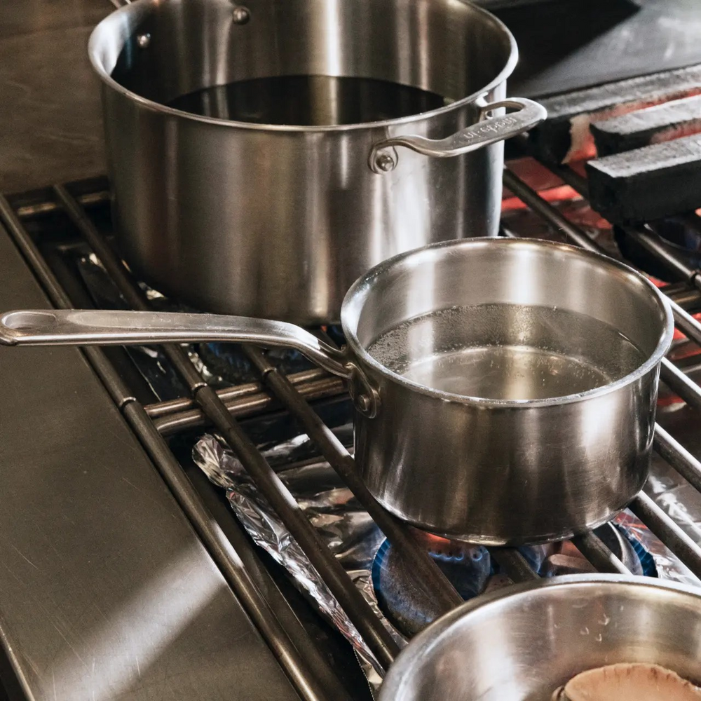 Stainless Saucepan 2qt W/Lid
