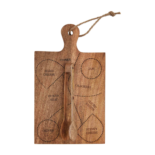 Mud Pie Square Mini Charcuterie Board