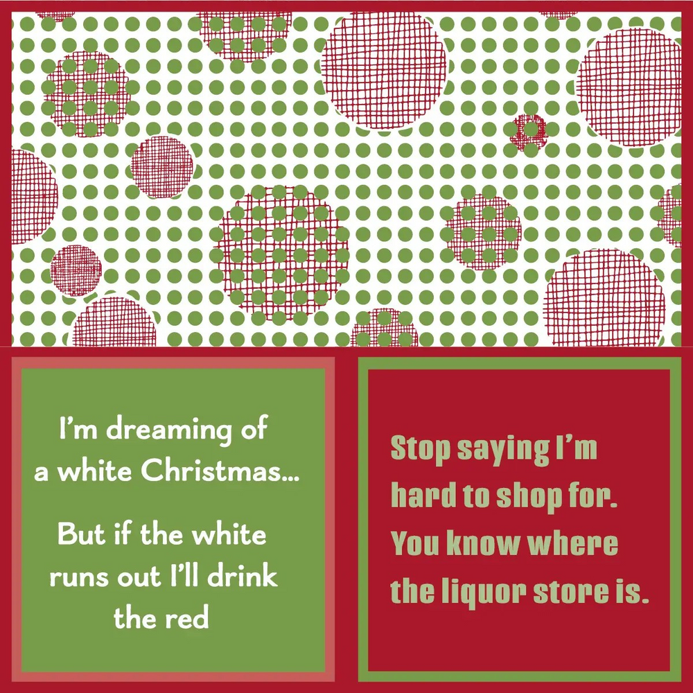 Cocktail Napkin Christmas Hard To Shop