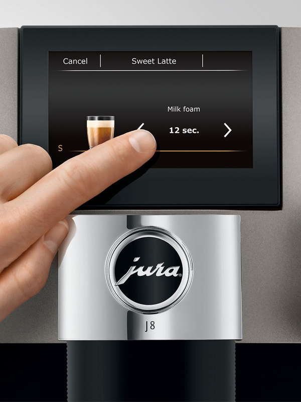 Jura J8 Midnight Sliver