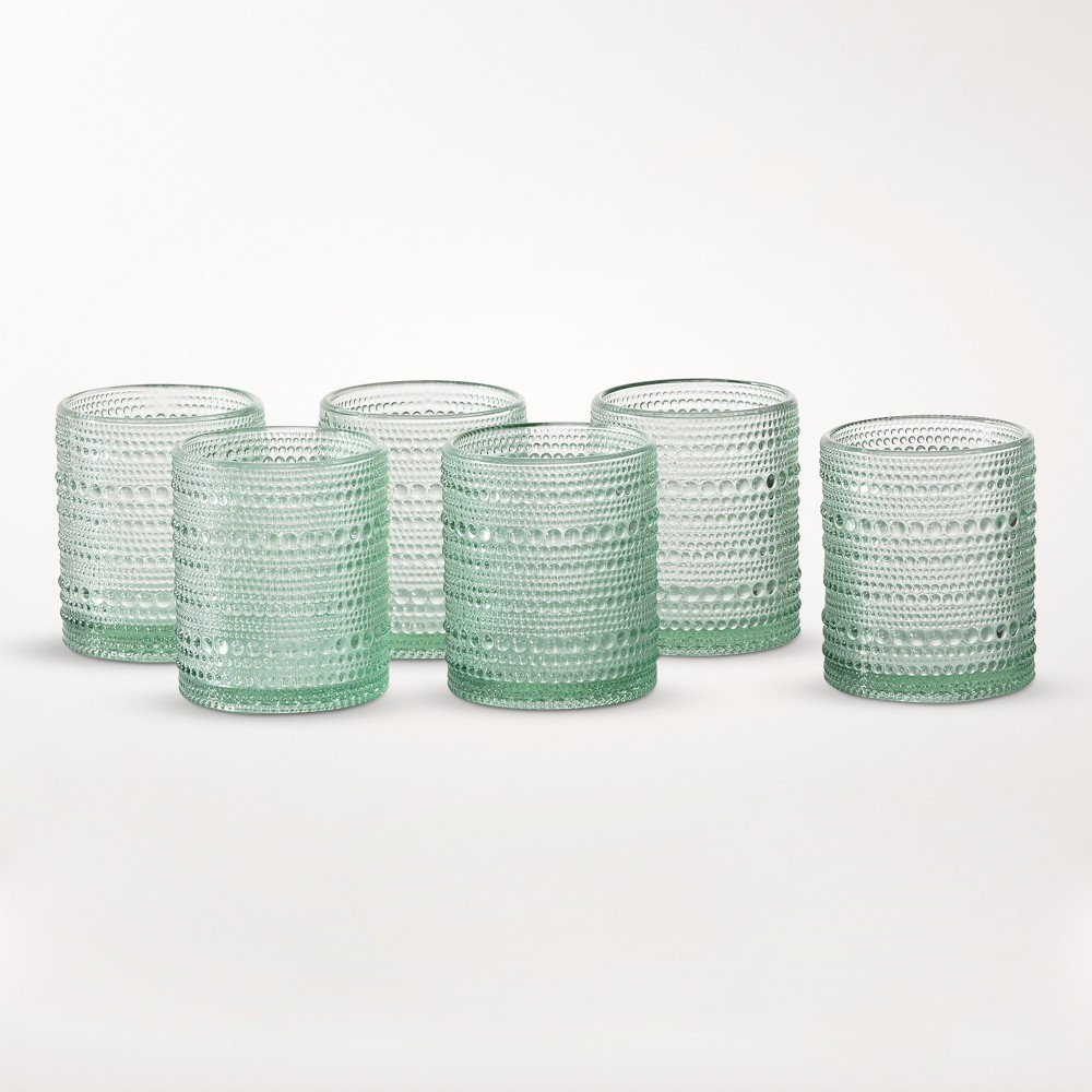 Jupiter Glass Double Old Fashioned Sage 10oz Set of 1