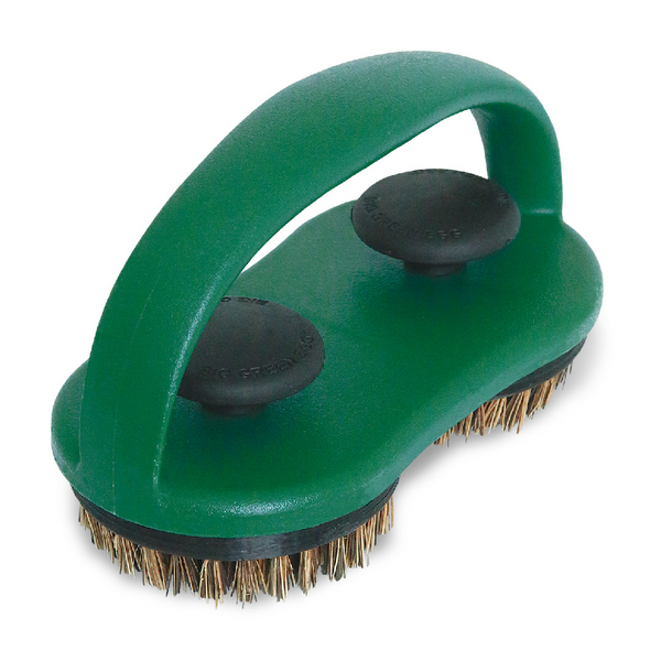 SpeediClean™ Palmyra Bristle Dual Brush Grid and Pizza Stone Scrubber