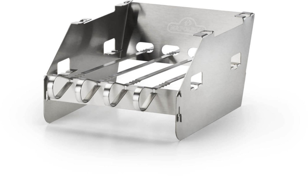 Sizzle Zone Burner Windshield And Skewer Rack - Small