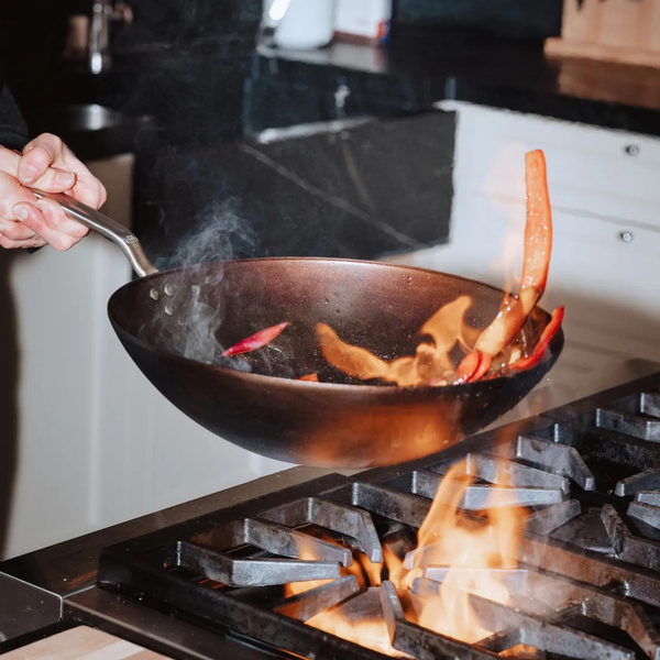 Carbon Steel Wok 12"