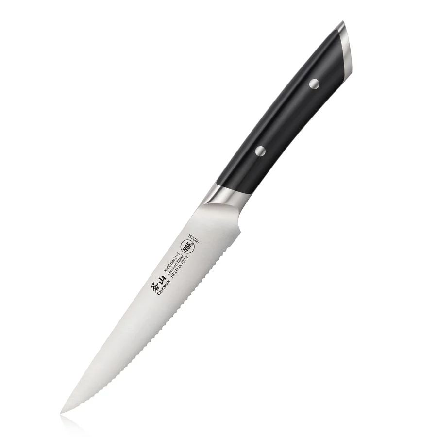 Helena (Blk) 5" Serrated Utility Knife