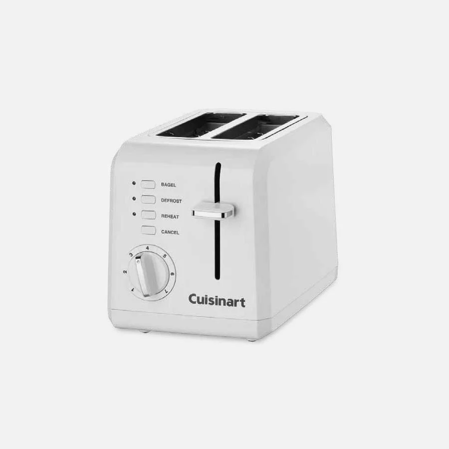 Cuisinart 2-Slice Compact Toaster (White)