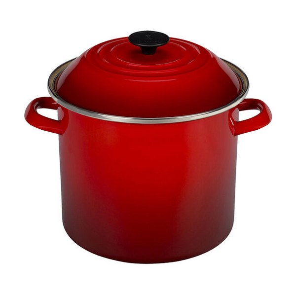 Le Creuset, Cerise, 16qt., Stock Pot