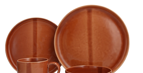 Nosse Svelte Terracotta Dinner Plate