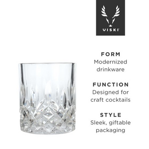 Crystal Tumblers By Viski (Set of 2)