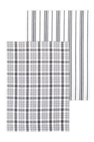 Farmhouse Towels Set of 2 Stainless