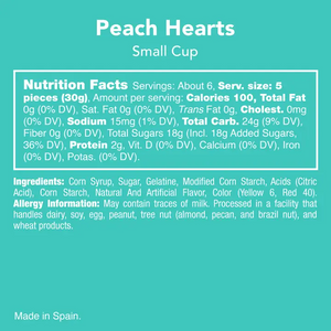 Peach Heart Gummies