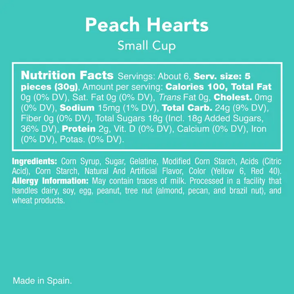 Peach Heart Gummies
