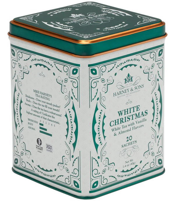 White Christmas Tea 20ct Sachets