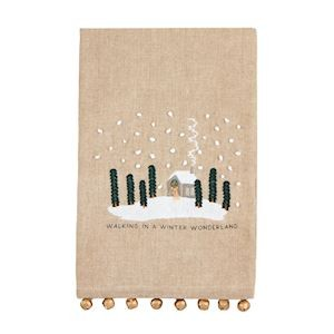 Christmas House Towel