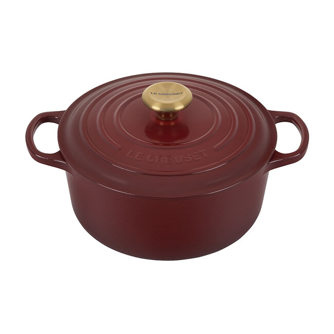 Le Creuset, Rhone, 5.5qt., Signature Round Dutch Oven