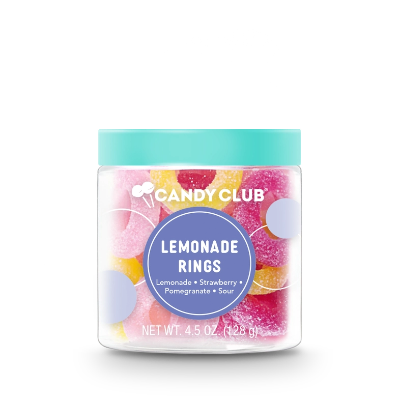 Gummy Candy Lemonade Rings