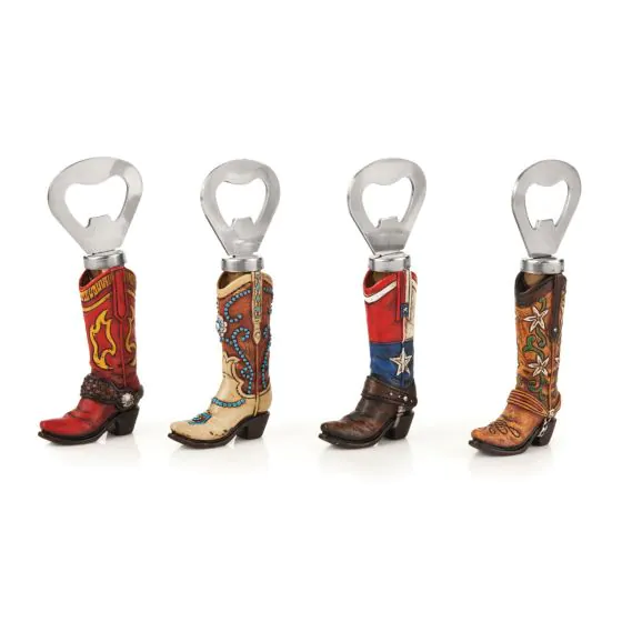 Cowboy Boot Bottle Openers by Foster & Rye Assorted