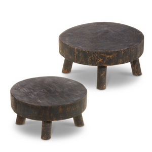 Small Black Riser Set of 1