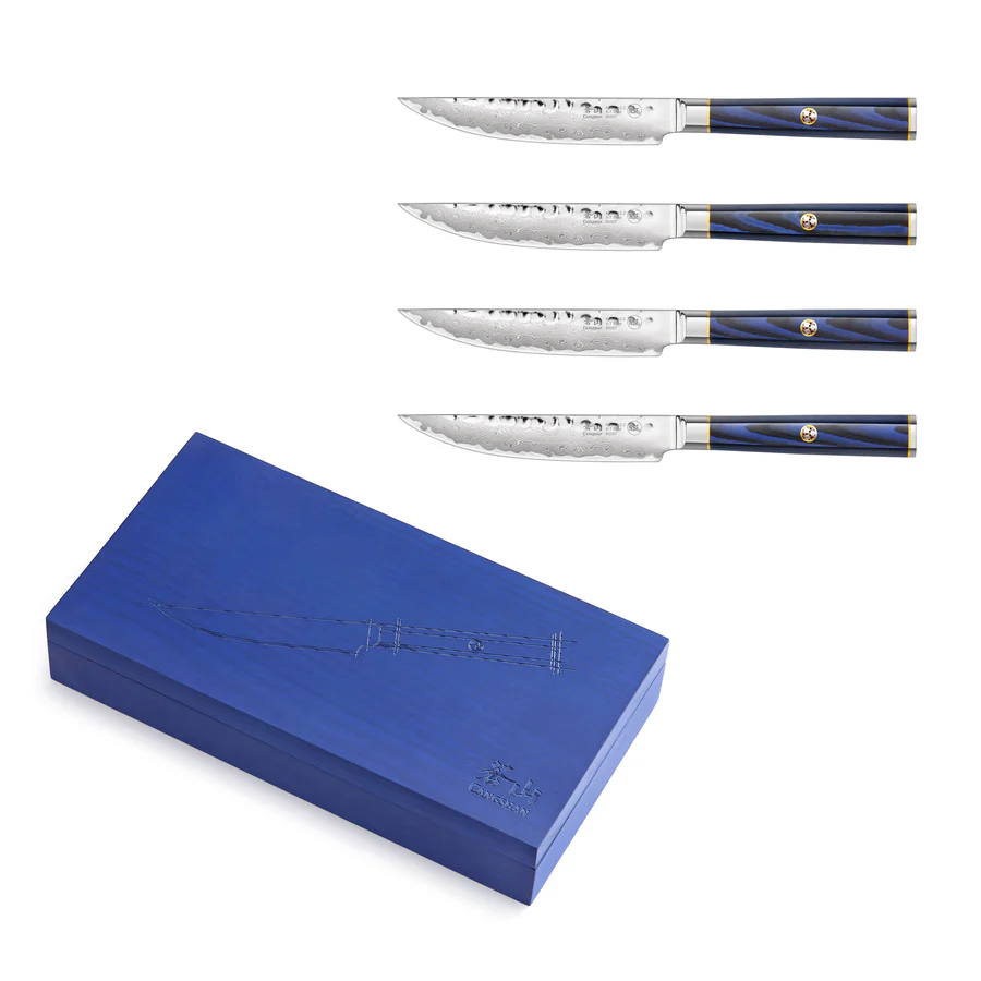 KITA 4-Piece Fine Edge Steak Knife Set