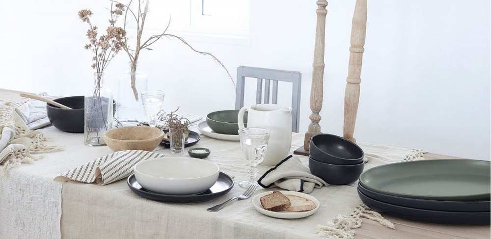 (Salt) Casafina Ceramic Stoneware 11'' Dinner Plate