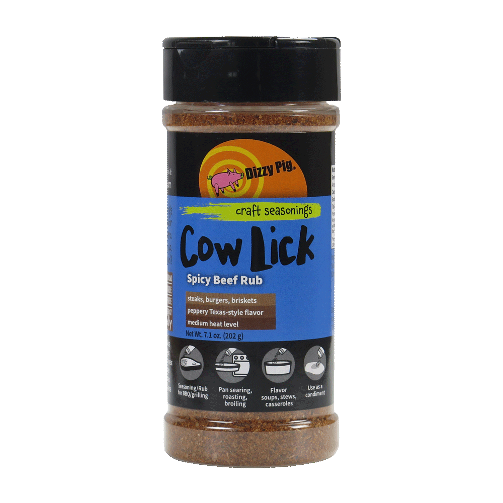 Cow Lick Spicy Beef Rub 8oz