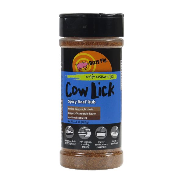 Cow Lick Spicy Beef Rub 8oz