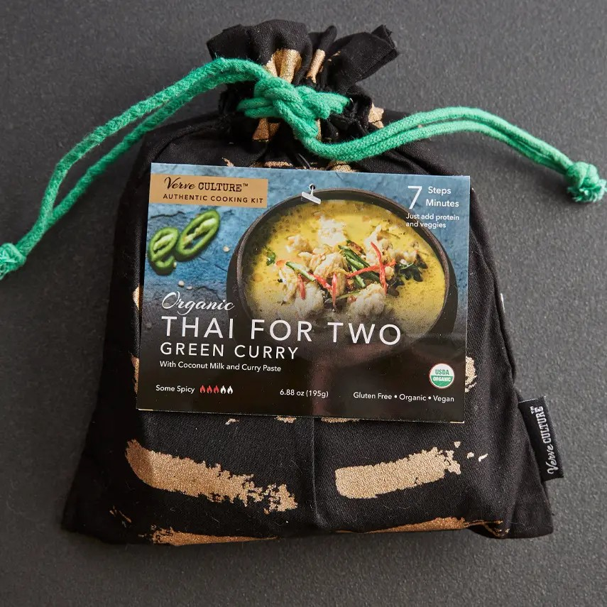 Thai For Two Cooking Kit - Organic Green Curry
