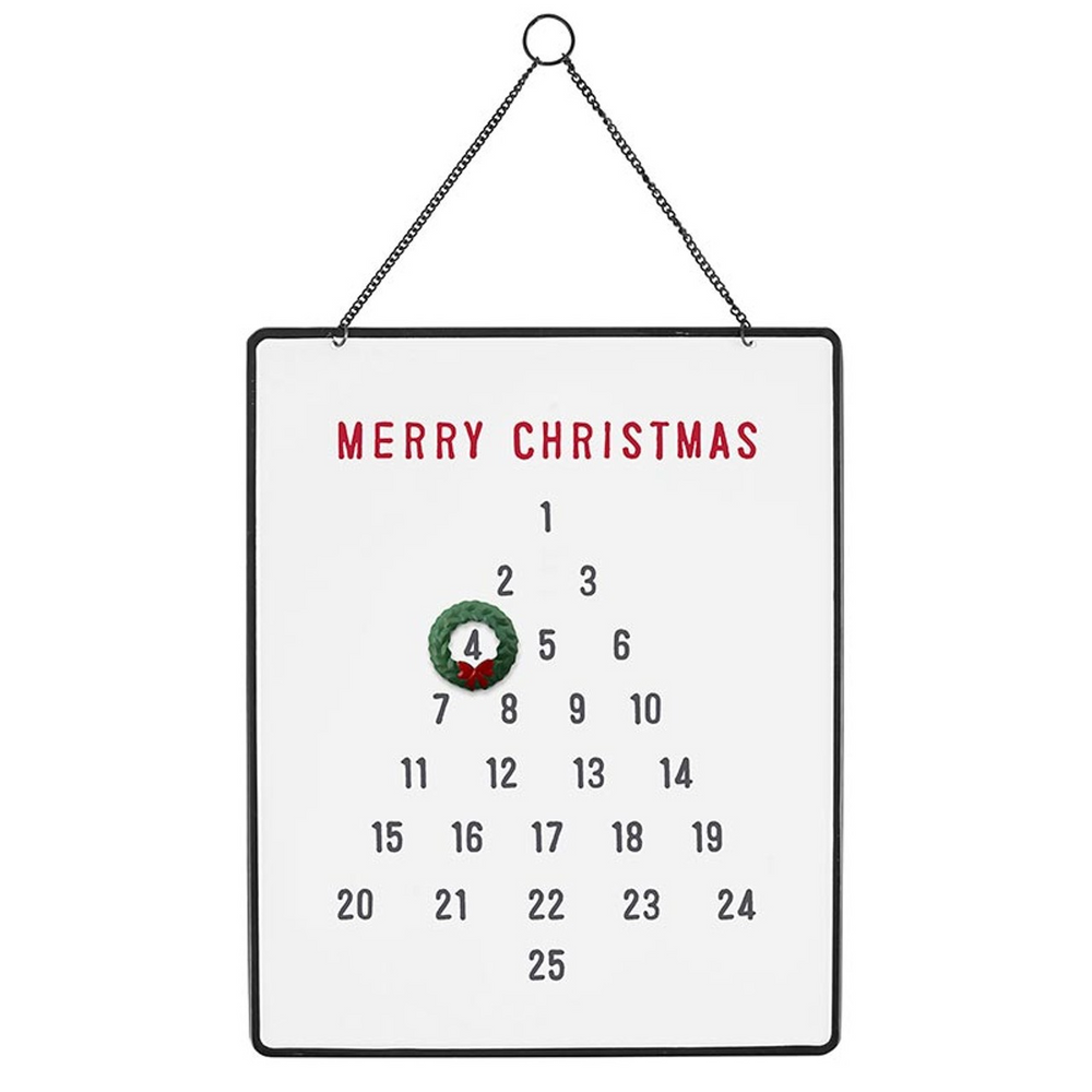 Face to Face Countdown Calendar - Merry Christmas
