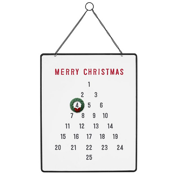 Face to Face Countdown Calendar - Merry Christmas