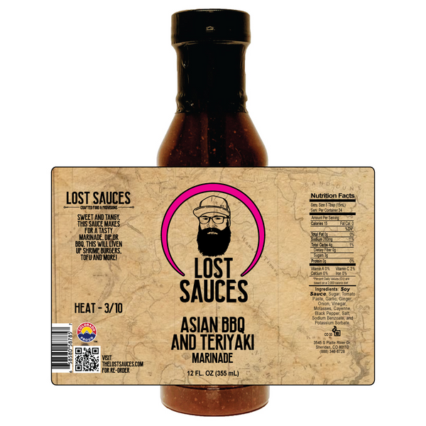 Lost Sauces Asian BBQ & Teriyaki Marinade