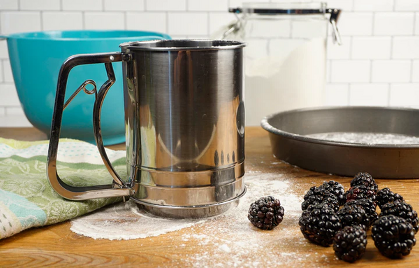 RSVP 3 Cup Triple Mesh Flour Sifter
