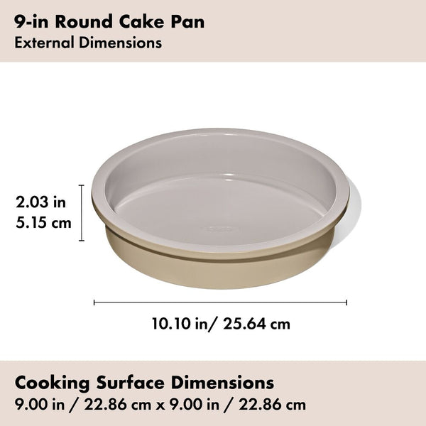 Non Stick Pro Ceramic Coated Bakeware-9" Round
