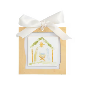 Gold Acrylic Ornament - 4 Styles to Choose From