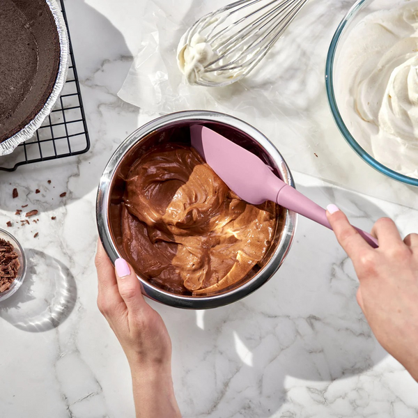 Flex-Core Spatula Silicone - Choose Blue Slate, Pink Sorbet or Apricot