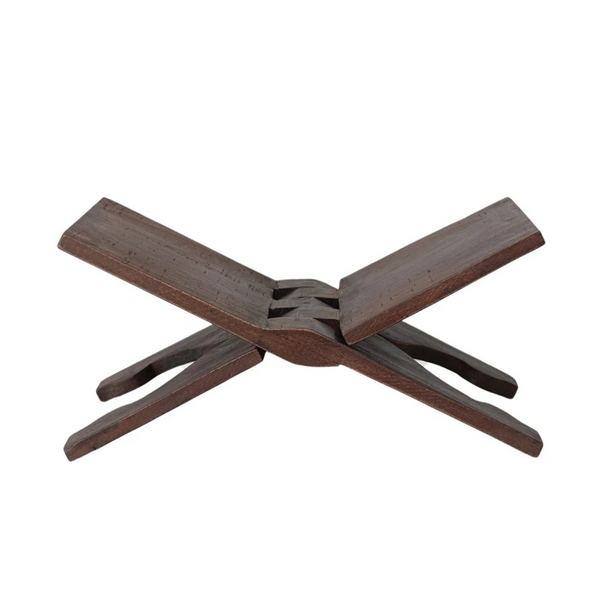 Vintage Reclaimed Wood Recipe Book Holder