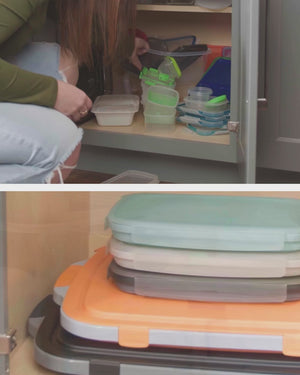 Secondz Collapsible Food Storage 3pc set