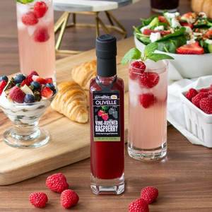 Vine-Ripened Raspberry White Barrel Aged Balsamic by Olivelle