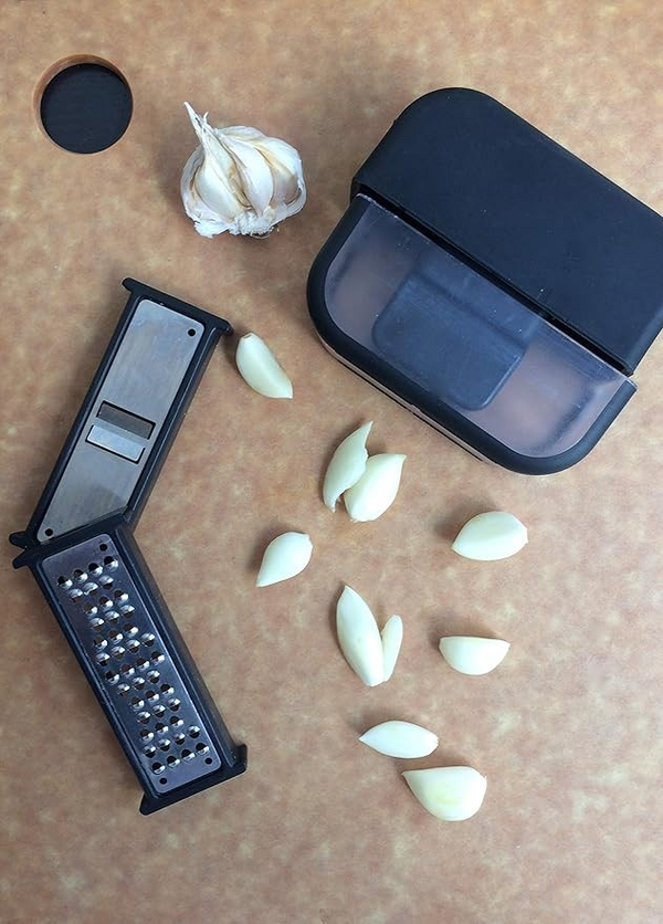 Microplane Garlic Mincer and Slicer Set