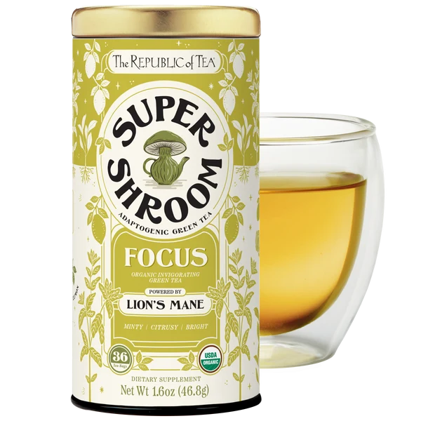The Republic of Tea Organic SuperShroom Focus Tea
