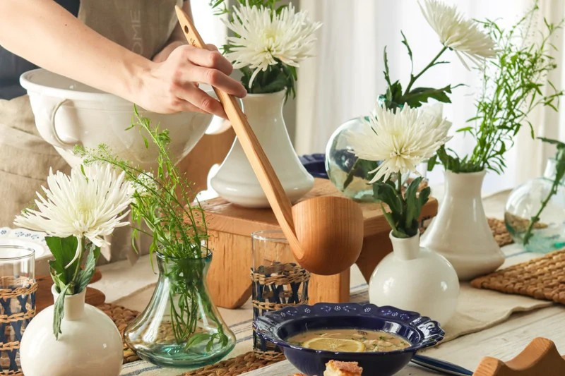 European Cherrywood Ladle