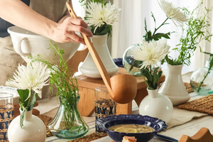 European Cherrywood Ladle